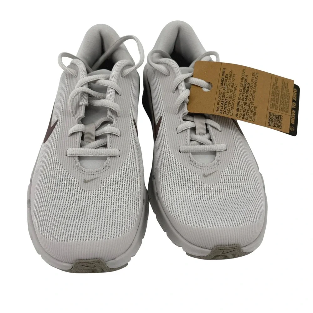 Nike Flex Train Womens 7.5 Vast Grey Tattoo College Grey HV9981-002 Sneakers NEW